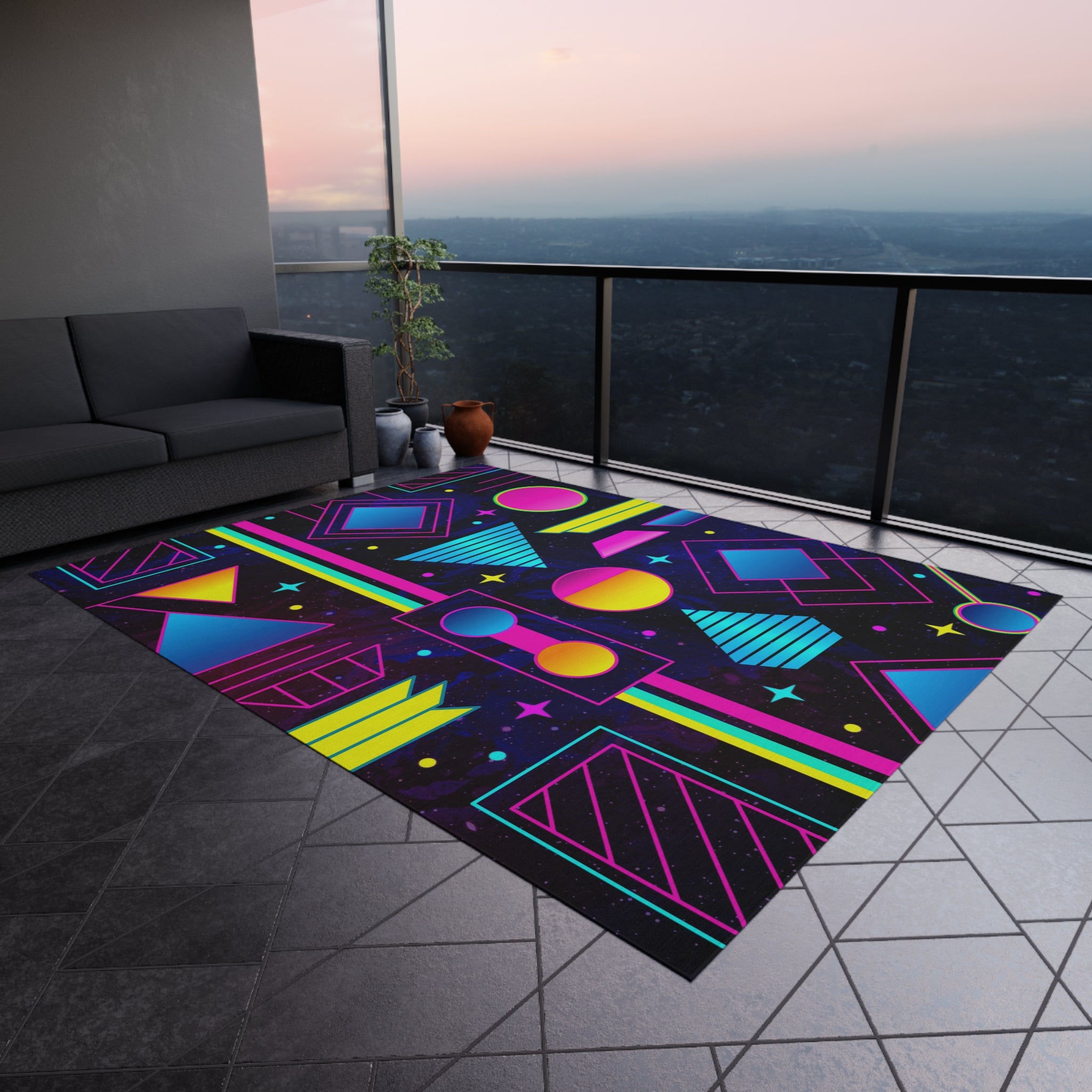 ARCADE GAME RUG MIYOSHI RUG vaultroom-